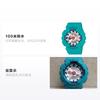 Casio BABY-G Серия Тематические Цифровые Двойная Линия Макарон Контрастная Цветовая Схема Спортивные Часы Кварцевый Механизм Ремешок из Смолы Японские и BA-110SN-3A