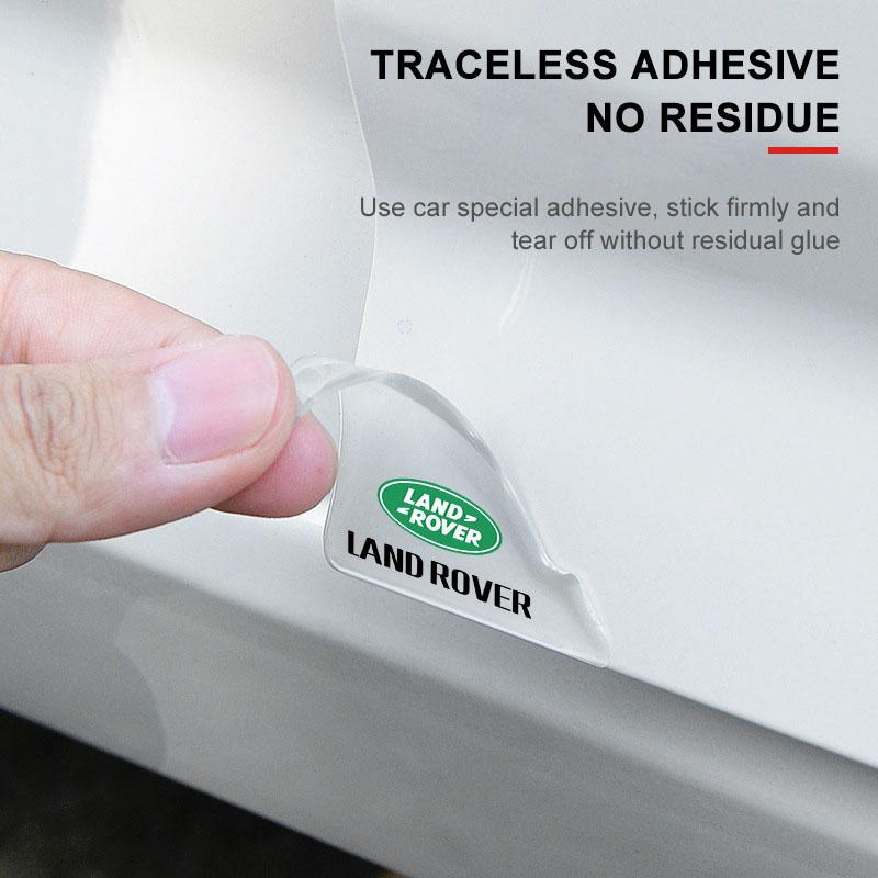 2 шт. Накладки на углы дверей автомобиля Защитная наклейка от царапин Стайлинг для Land Rover SVR Discovery Freelander 3 SVR L320 L330 Evoque Defender Range Rover