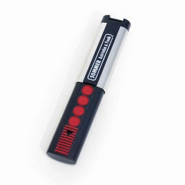 Émetteur - SOMMER 4020 - Portée 50 M - Batterie 3V - Boîtier En Acier Inoxydable