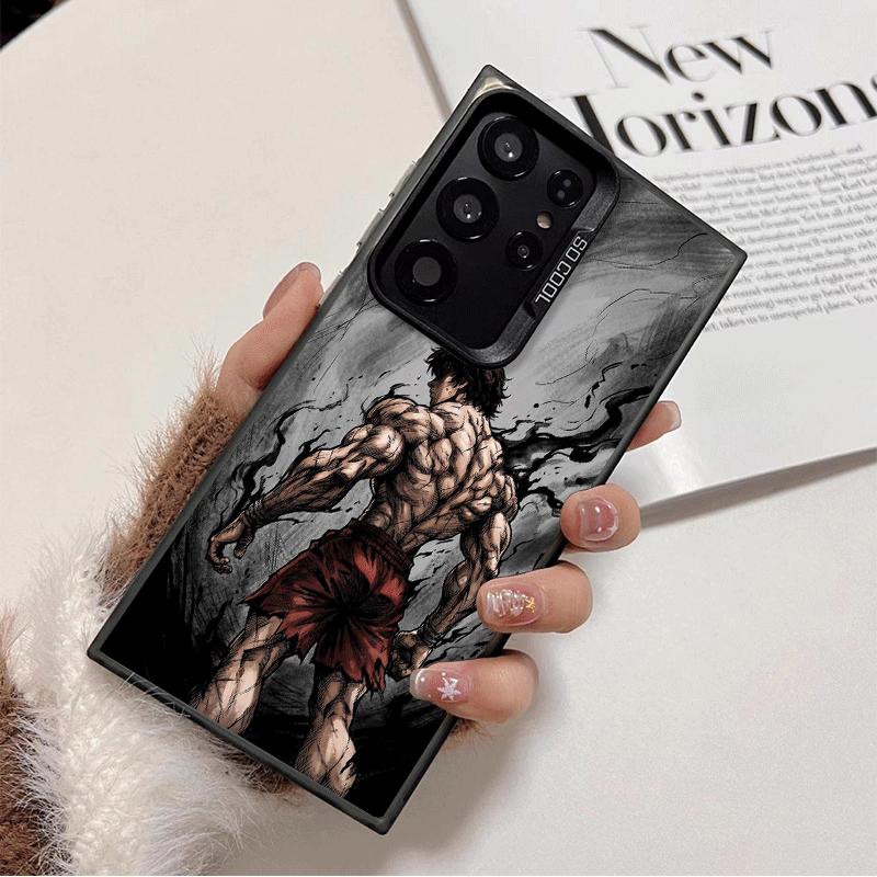 Противоударный чехол для телефона Baki the Grappler Anime для Samsung Galaxy S26 Edge S25 Ultra S24 FE S23 Plus S21 Чехол Защита от падения Fundas