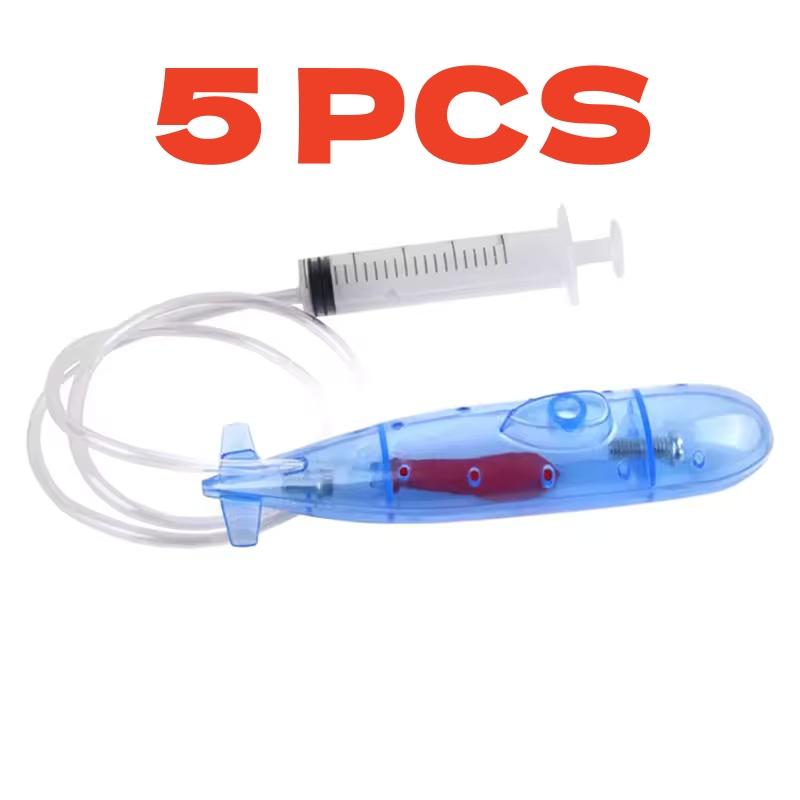 DIY Креативная модель подводной лодки/корабля Монтессори Образовательная головоломка Обучение Дети Собирают Эксперимент с атмосферным давлением