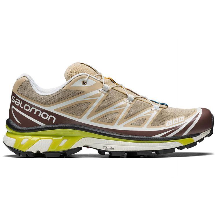 SALOMON S/LAB XT-6 Softground LT Adv Durable Non-Slip Low-Top Outdoor Trail Running Shoes Unisex Sneaker Brown 410141