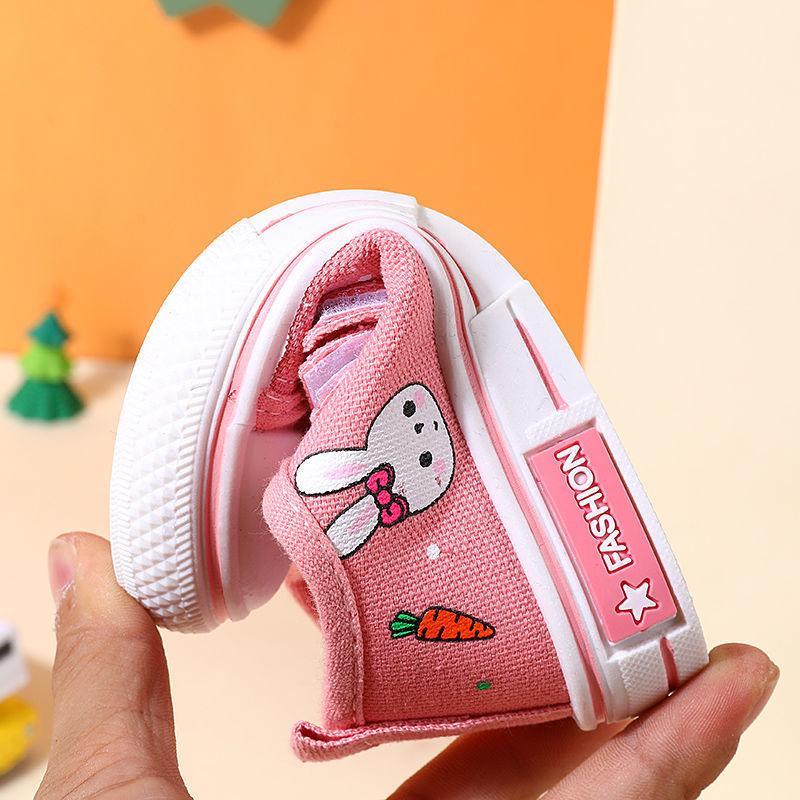 Холщовая обувь для девочек, детские одинарные туфли на мягкой подошве для детей 1–3–6 лет, детская дышащая парусиновая обувь, обувь для мальчиков, весенне-осенняя обувь