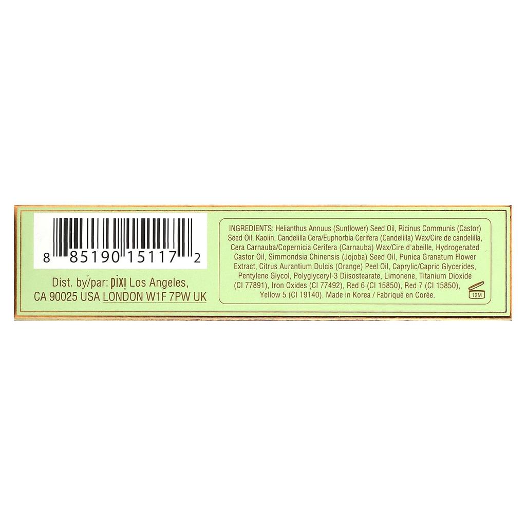 Pixi Beauty, NaturelleLip, увлажняющая помада, 0298 Мак, 3,4 г (0,1 унции)