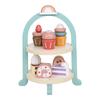 Wooden Children'S Simulation Play House Toy Tea Set Children'S Afternoon Tea Dessert Parent-Child Educational Toys
