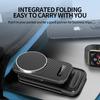 3-in-1 Foldable Wireless Charger Stand for Phone, Watch, and Earbuds