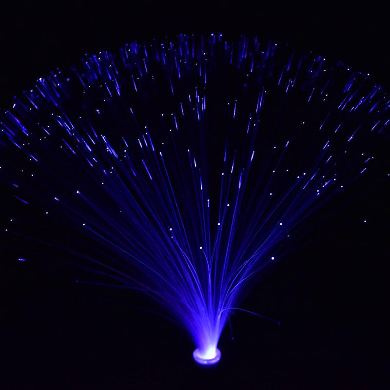 Multicolor Led Fiber Optic Light Night Lamp Christmas Wedding Holiday Home Decor