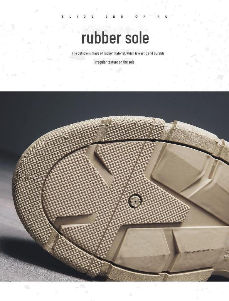 Мужские зимние ботинки Martin Plus Velvet - высокие, толстые, теплые рабочие ботинки в корейском стиле