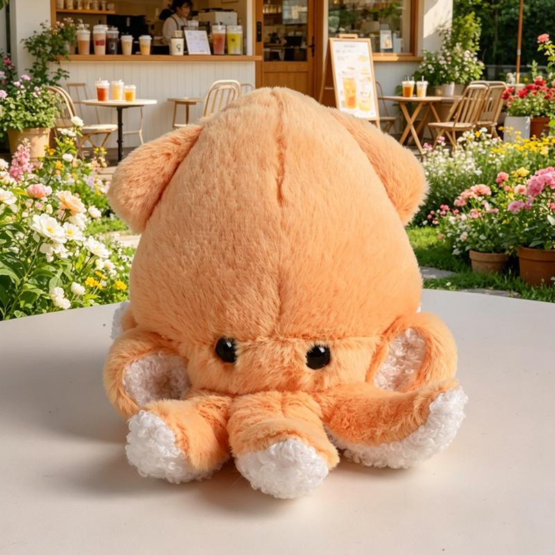 1Pc 10Cm Octopus Plush Pendant Stuffed Colorful Ocean Animal Cartoon Key Chain Decor Plushie For Bag Gift Child Accompanying