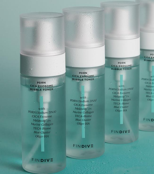 Soothing Bubble Toner with PDRN & Cica for Calm and Clear Skin