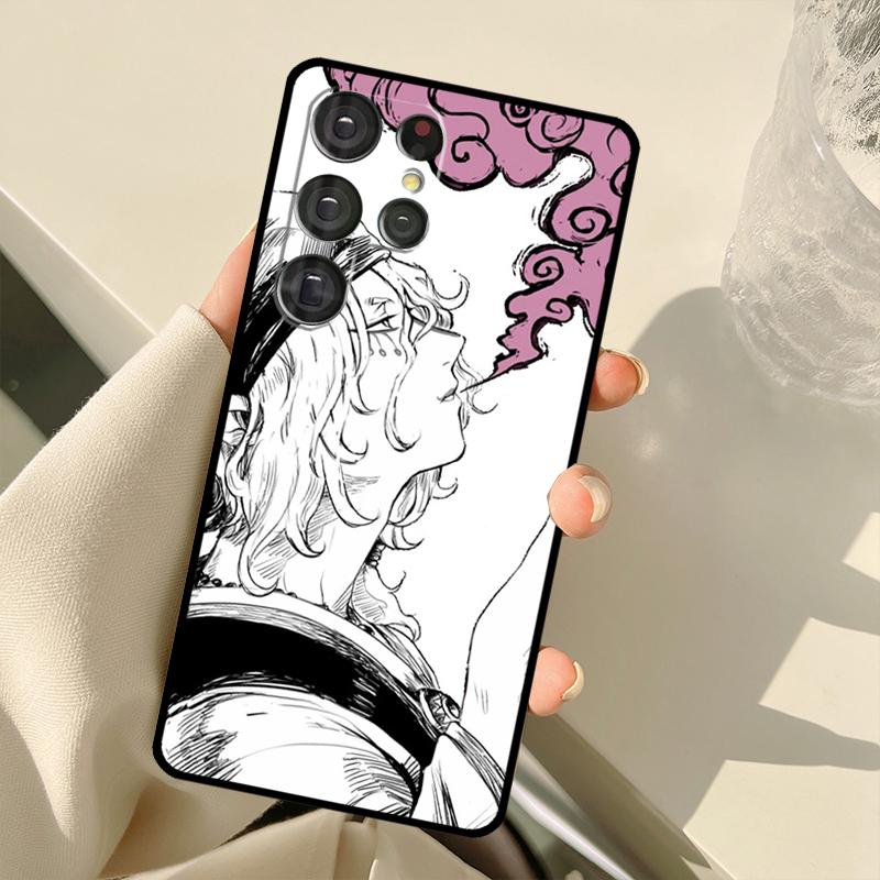 Чехол Ukiyoe mononoke Kusuriuri для Samsung Galaxy S24 Ultra S21 S22 S23 S25 Ultra S9 S10 Plus S20 FE S25 FE Задняя крышка