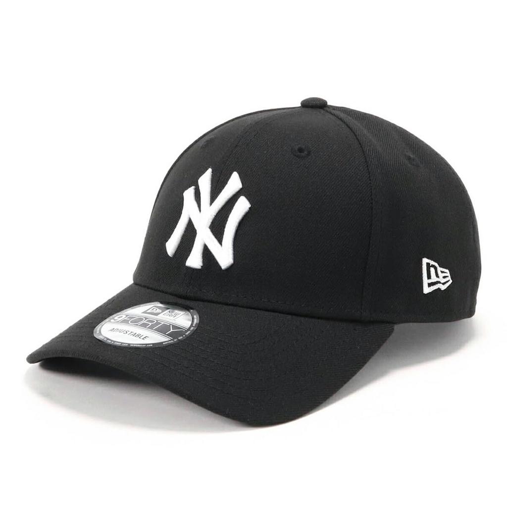 New Era 940 MLB Нью-Йорк Янкис Бейсбольная Кепка Шляпа Регулируемая Snapback NEYYAN Один Размер NY Черный Белый