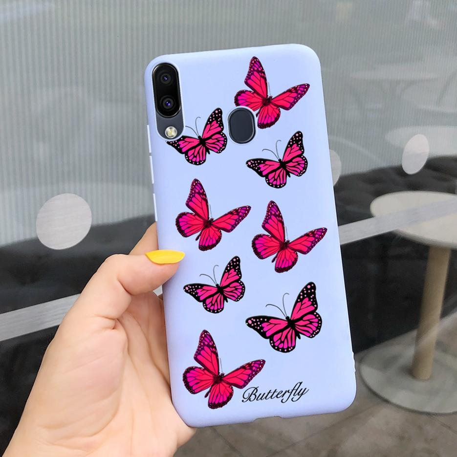 Для Samsung Galaxy M10 M20 M30 Чехол Стильный Мультяшный Подсолнух Мягкий Силикон Задняя Крышка Телефона Для Samsung M 10 20 30 M305F Fundas