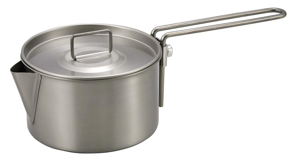 Чайник для барбекю Captain Stag, титановый, 900 мл M-9082M-9082