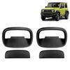 Накладки на ручки дверей Nexxxly для Suzuki Jimny, Кастомные накладки на ручки дверей, Специальный дизайн для JB74 JB64, Легкая установка, Защита от царапин, Защита от грязи, Нет