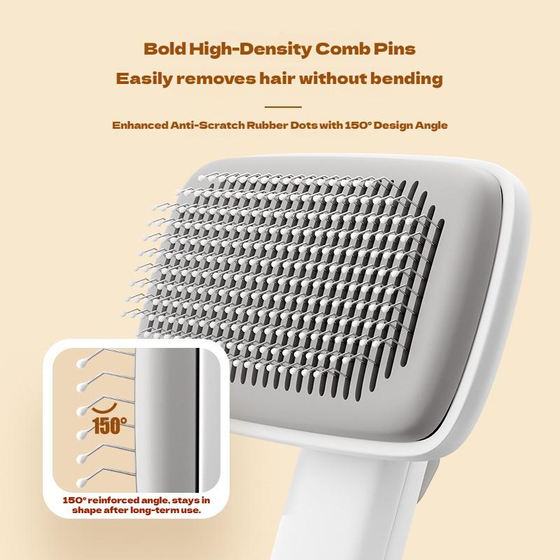 Professional Pet Grooming Comb Portable Washable Needle Brush For Long Short Hair Dog Cat Easy To Operate