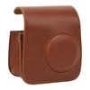 Protective Portable Camera Case PU Leather Camera Bag with Adjustable Shoulder Strap for Fujifilm Instax Mini 7+