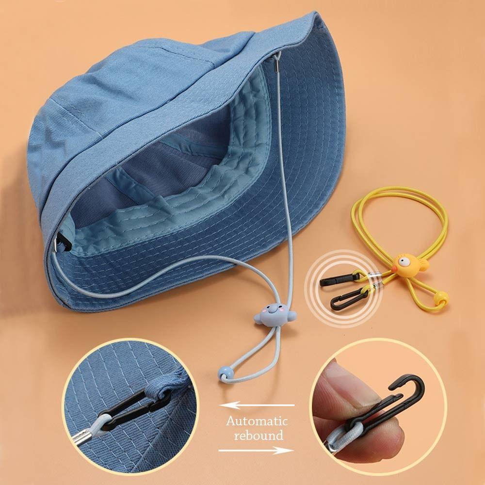 Hook Clips Hat Retainer Elastic Windproof Hat Strap Cartoon Hat Chin Cord Hat