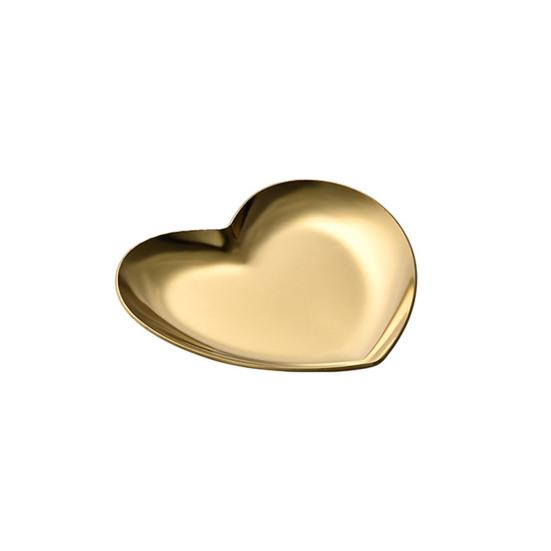 Поднос для ужина круглый, в форме сердца, овальный, пищевой, зеркальный, полированный, десертное полотенце, поднос для хранения украшений, тарелка, товары для дома