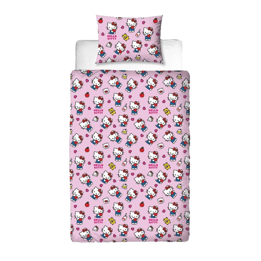 Hello Kitty Hello Single Duvet Cover Set