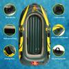 2 Person 3 Layer PVC Inflatable Boat PVC Inflatable Fishing Boats 110 Silk Laminated Kayak Rowing Canoe 180KG Load Sport Race