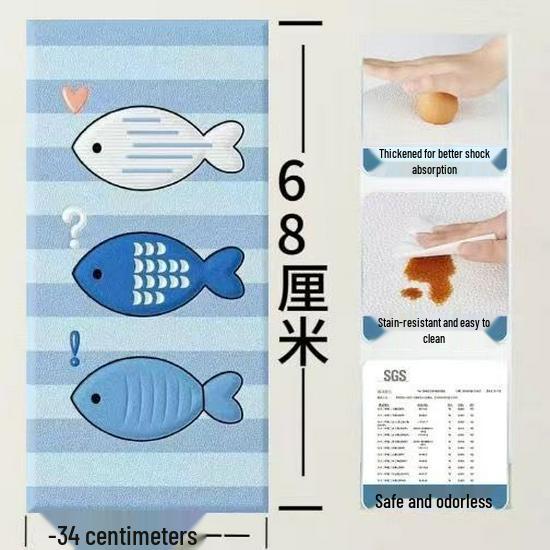 Самоклеящаяся 3D мягкая стеновая панель (изголовье): Противоударная и теплоизоляционная подушка для детской комнаты.