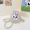 Rabbit Cute Cartoon Childrens Lanyard Messenger Bag Autumn Student Coin Purse