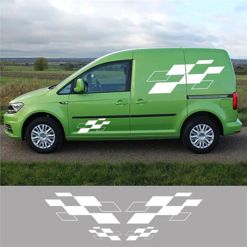 Виниловые наклейки на автомобиль для Volkswagen Caddy - Набор из 4 шт.