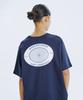WNDERKAMMER Round Graphic T_Navy