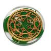 Real Four Leaf Clover Good Luck Pocket Token, Preserved, 1.25” (CLOVER01)