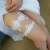 1 Pair Womens Sexy Elastic Garters Girls Cosplay Lace Floral Thigh Ring Garter Bride Wedding Party Bridal Accessories