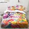 3D Print Winx Saga Club Bedding Set Duvet Cover Bed Set Quilt Cover Pillowcase Comforter King Queen Size Boys Adult Bedding Set