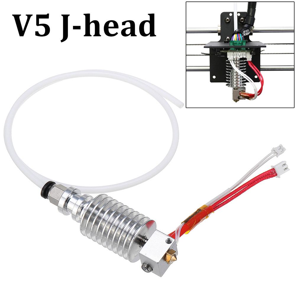 Детали 3D-принтера V5 J Head Hot End Kit 1.75mm Filament Extruder Hot End Kit для 3D-принтера Anycubic I3 Mega Extruder