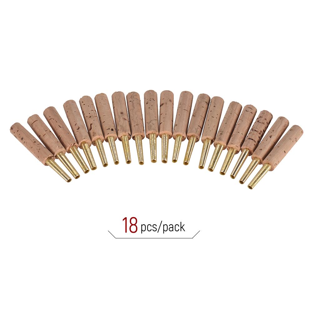 Трубки для тростей гобоя, детали 47 мм с пластиковым кейсом, упаковка 18 шт.