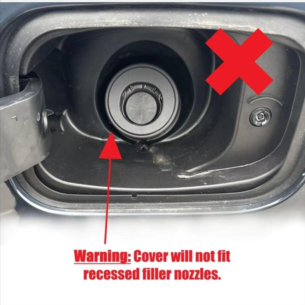 Plastic Capless Port Cover Funnel Bundle Tethered Gas Cover Protective Gas Caps Cover for Vehicles