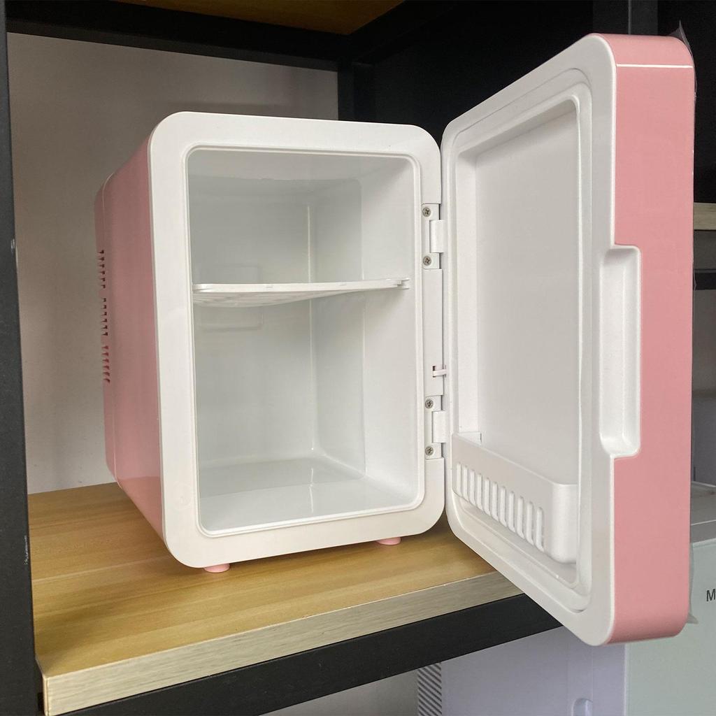 Холодильник для ухода за кожей с функцией охлаждения или нагрева, с ручкой, 3 режима освещения, светодиодное зеркало, красота
