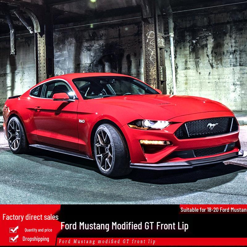 Ford Mustang (2018-2023 гг.) Аксессуары для губы переднего бампера и накладки на подбородок