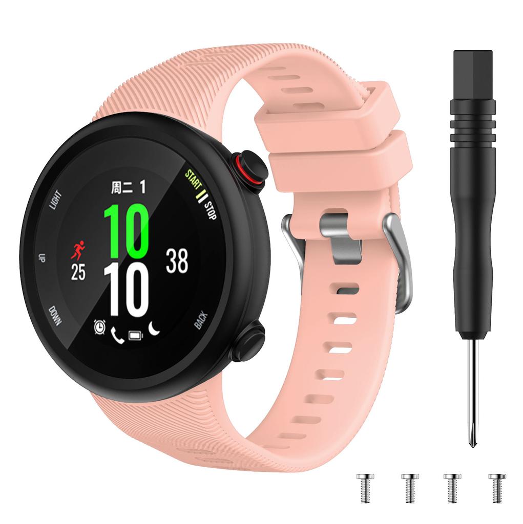 New Silicone Smart Watchband For Garmin Forerunner 45 45s Sport Wristband Strap with Tool For Garmin Swim 2 Bracelet Accessories
