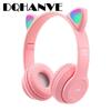 P47M кошачьи уши, наушники Bluetooth, игровая гарнитура, складные наушники, компьютерные гарнитуры