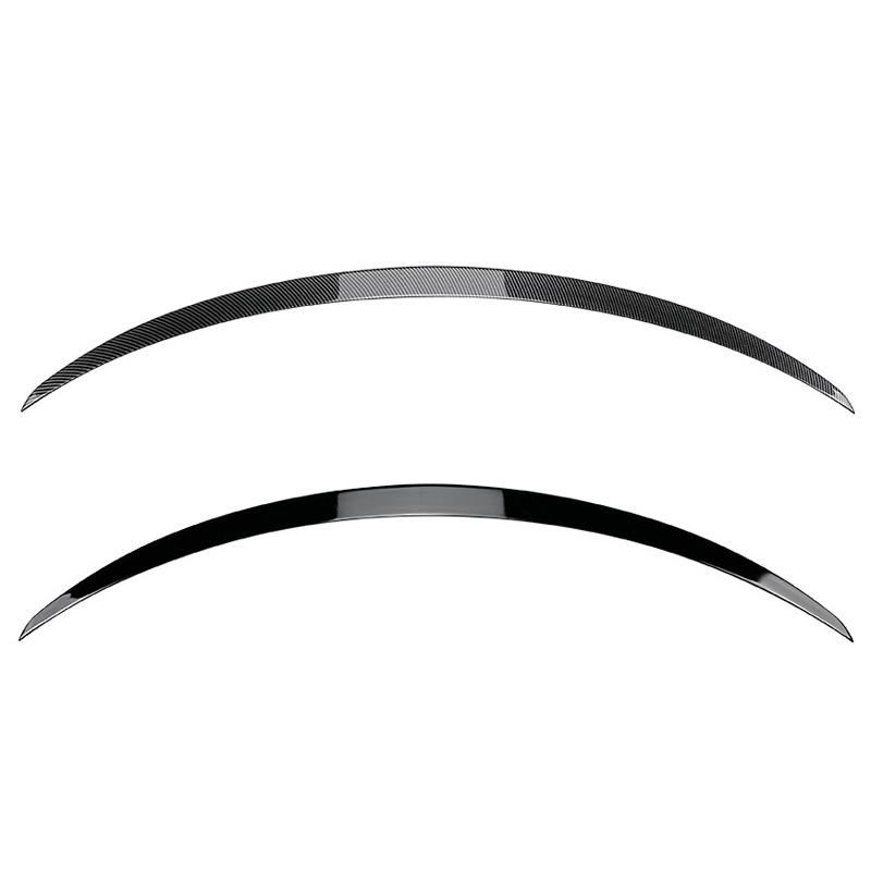 1 Pair Rear Wings Compatible for Tesla Model 3 2017-2023 Glossy Matte Black Carbon Car Accessories