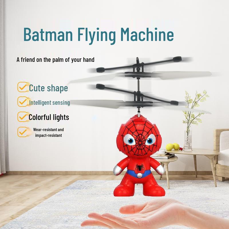 Smart Induction Fairy Helicopter: Seven-Color Crystal Ball Toy