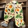 Men's Ugly Christmas Corduroy Warm Pocket Suit Jacket Cardigan Men's Casual Suit
