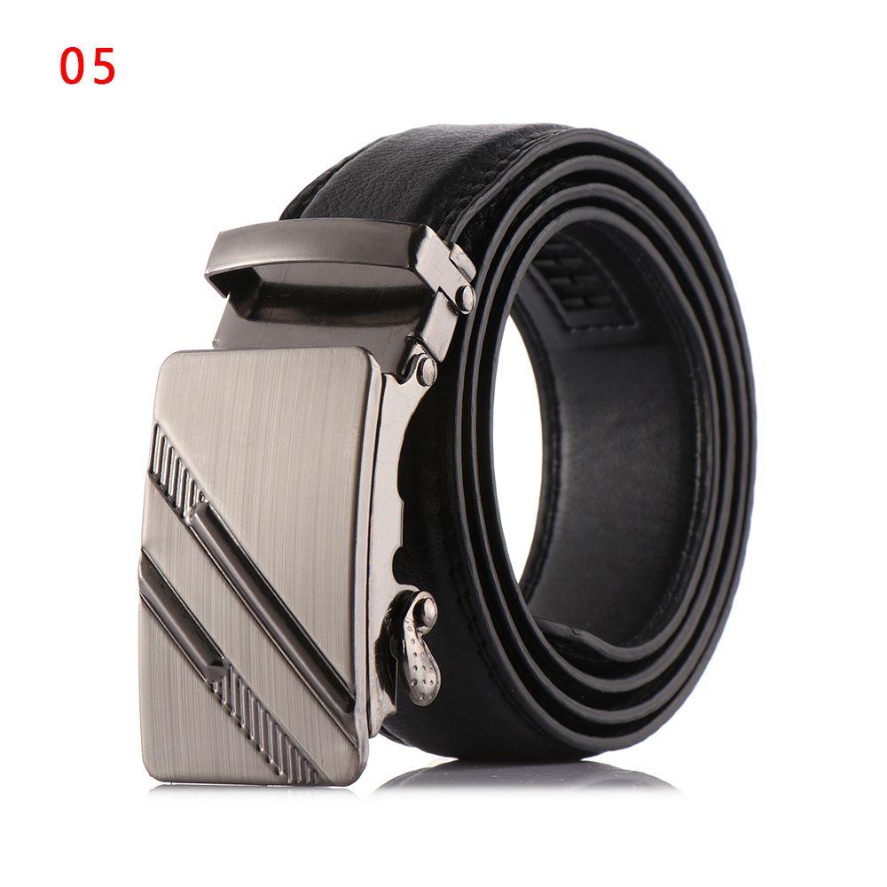 Роскошные высококачественные ремни с автоматической пряжкой, кожаные ремни с застежкой-храповиком