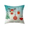 Наволочки с рождественской тематикой Аксессуары для автомобиля Офис Санта-Клаус Гостиная Диван Домашние наволочки
