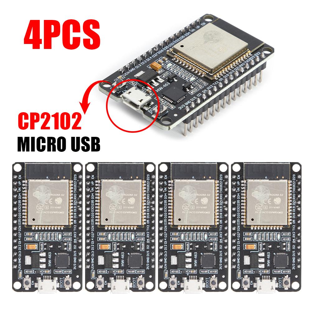 Плата разработки ESP32 -32 TYPE-C CH340C/ USB CP2102 WiFi+Bluetooth Сверхнизкое энергопотребление Двухъядерный беспроводной модуль