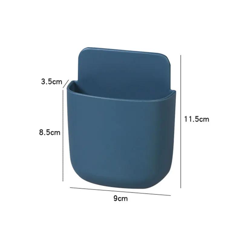 Настенный ящик для хранения пульта дистанционного управления органайзер для хранения чехол для кондиционера телевизора мобильного телефона держатель вилки подставка Горячая