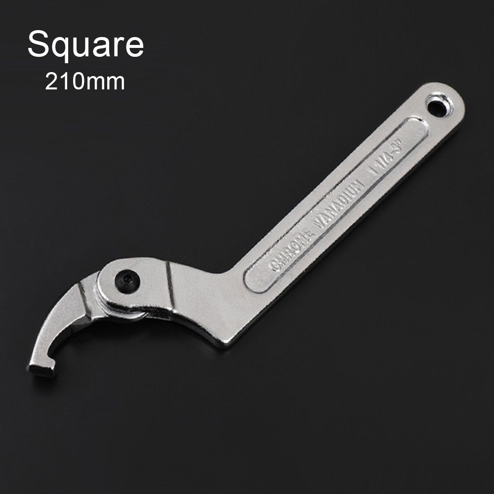Hand Tools Pipe Wrench Nut Key Hook Wrenchs Water Meter Wrench C Spanners Adjustable Spanner