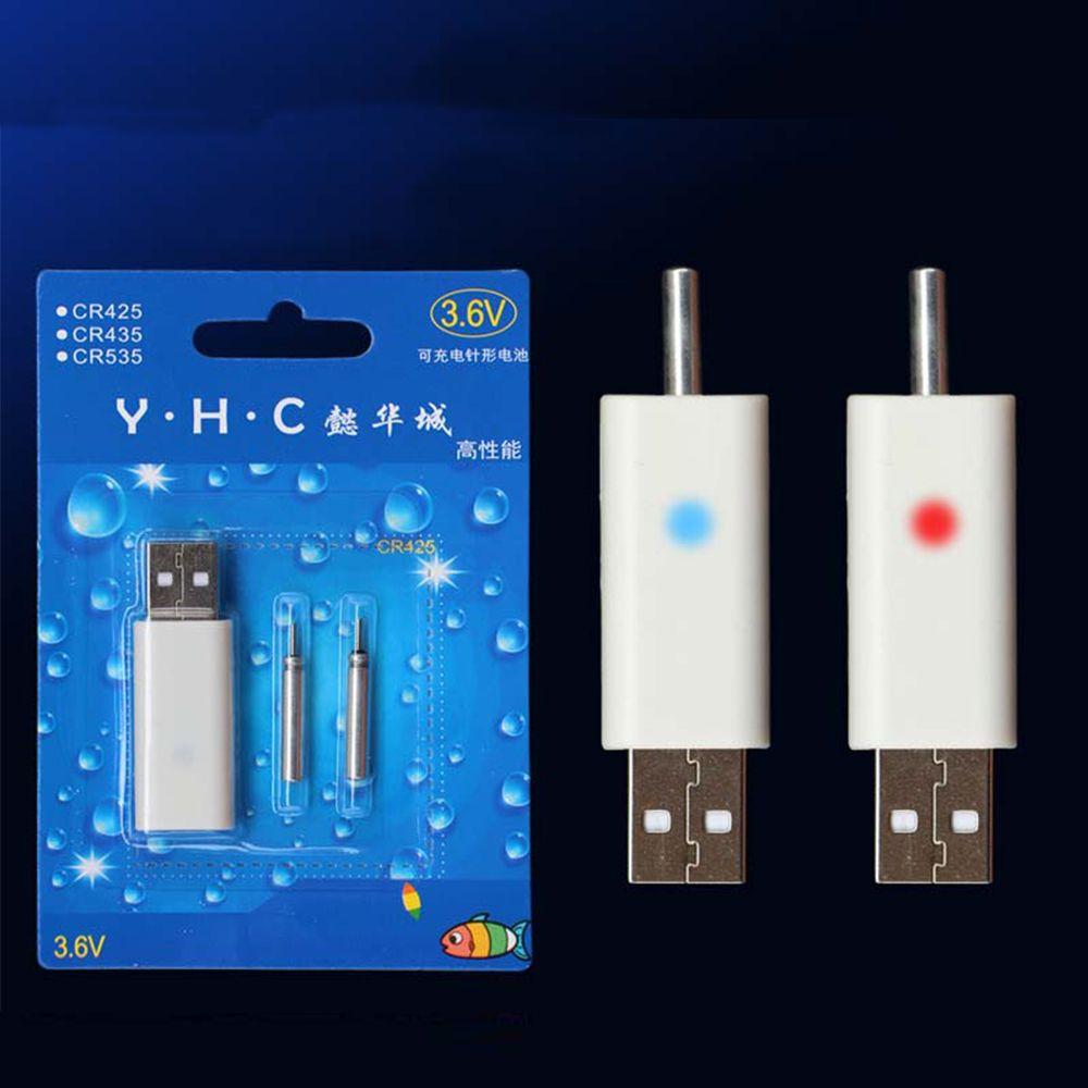 Durable Fishing Float Battery Electronic Floats Batteries Night Fishing Accessories USB Charger