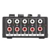 Support 4 in 1 Out CX400 4 Channel Passive Mixer Separate Volume Knobs Stereo Splitte  Stage