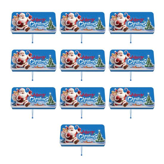 Рождественские конверты для денежных подарков 10 отделений Сюрприз Держатель для рождественской подарочной карты для наличных денег DIY Праздничный денежный конверт для мужчин женщин девочек мальчиков